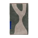 Тъмнозелен памучен килим подходящ за пране 50x80 cm Figura – Mette Ditmer Denmark