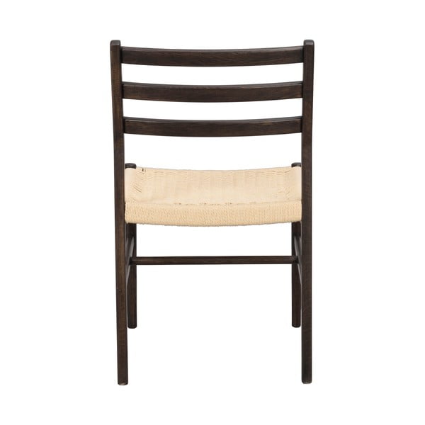 Трапезни столове в комплект от 2 бр. естествени/тъмнокафяви Harlan – Rowico-image-3