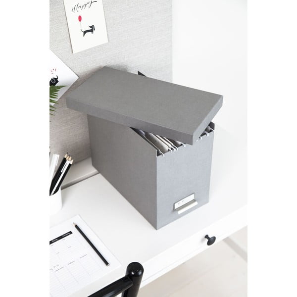 Картонен органайзер за документи Johan - Bigso Box of Sweden-image-3