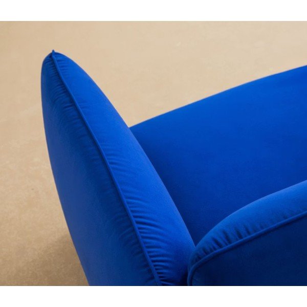 Кремаво шенилово кресло Georgia – Micadoni -image-1