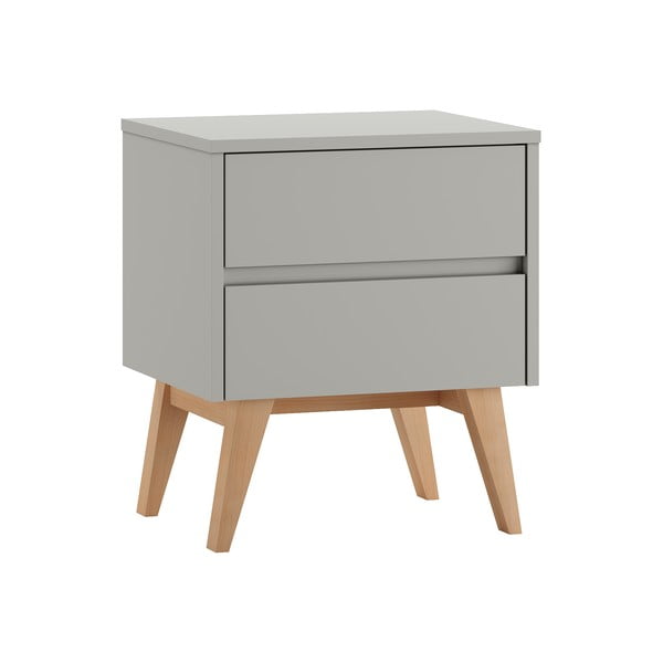 Сиво детско нощно шкафче Swing - Pinio-image-2
