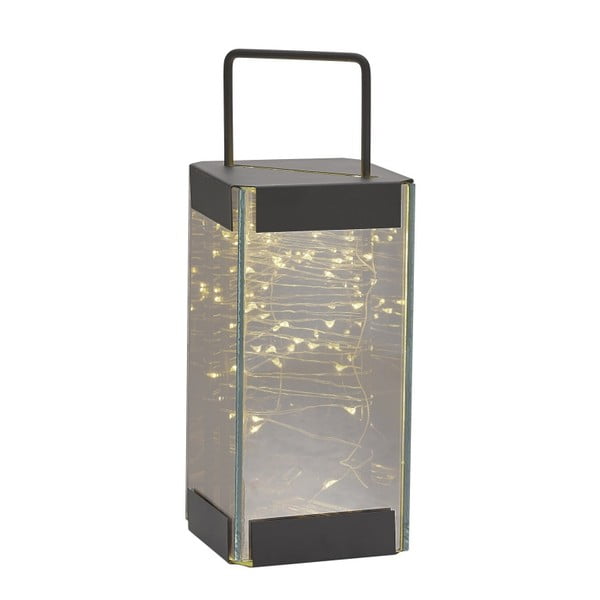 Фенер Quadro с LED светлини, височина 25 cm - Villa Collection