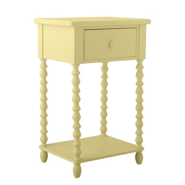Светложълто нощно шкафче Salino – Bloomingville