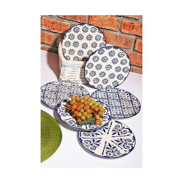 Комплект от 6 керамични чинии Kutahya Sabrina - Kütahya Porselen
