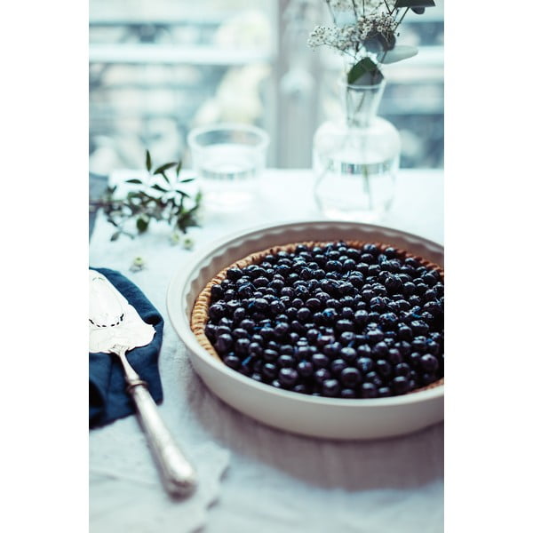 Кръгла форма за торта Patisserie, слонова кост, 1,5 л - Emile Henry-image-3