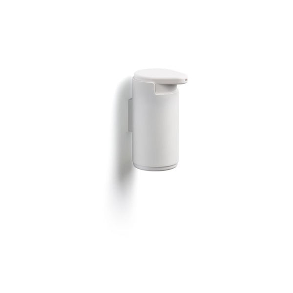 Бял метален дозатор за сапун, монтиран на стена, 200 ml Rim - Zone