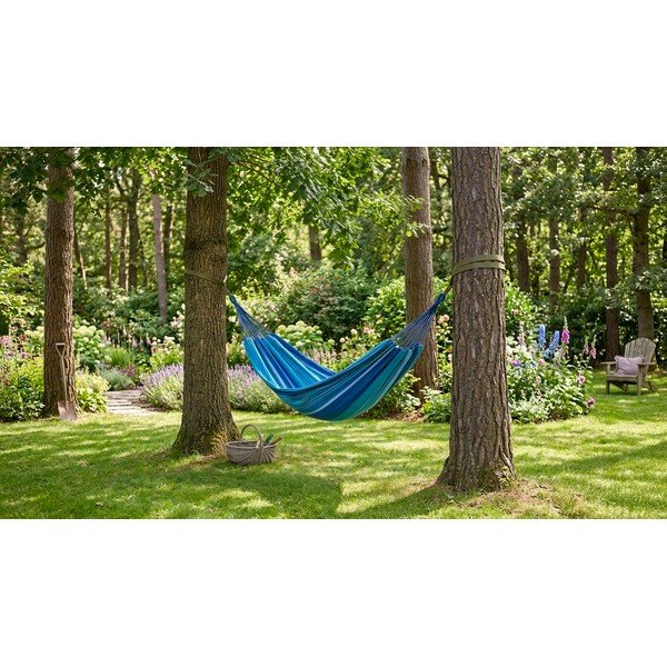 Син и бял хамак Textil - Cattara-image-1