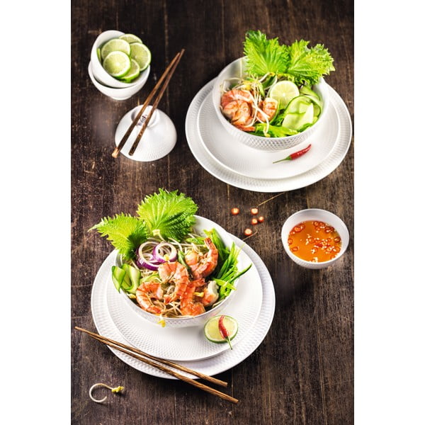 Бяла порцеланова купа Diamonds, ø 12,5 cm - Maxwell & Williams-image-1