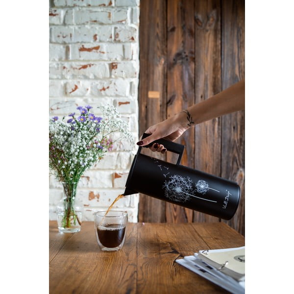 Черен термос 1 l Corto – Vialli Design-image-3