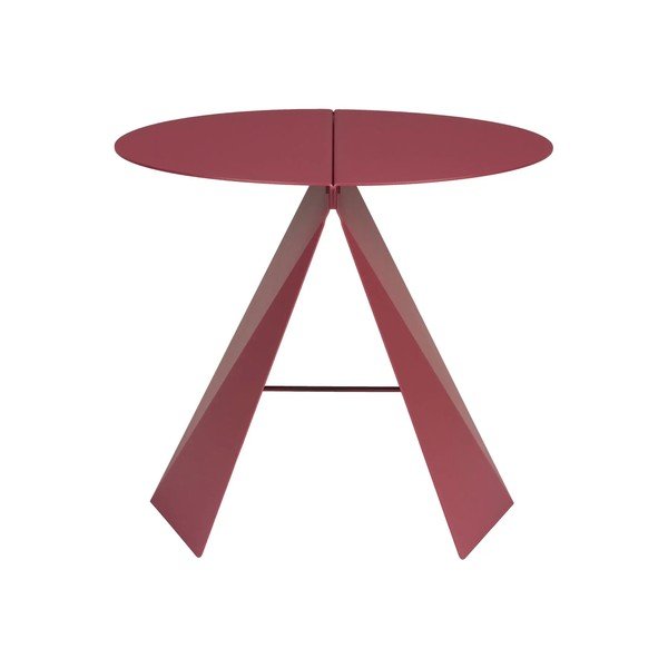 Метална кръгла странична масичка 45x46 cm Foldy – Zuiver