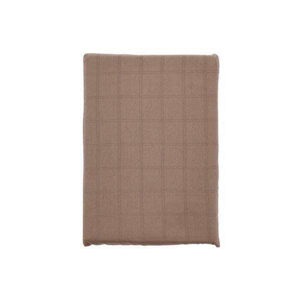 Кафяво дамасково спално бельо за двойно легло 200x220 cm Clear - Södahl-image-2