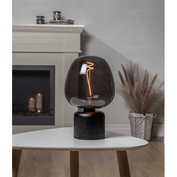 Топла LED декоративна крушка E27, 2 W Black Apple - Star Trading-image-1