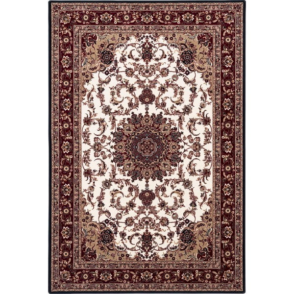 Червен вълнен килим 133x180 cm Beatrice - Agnella