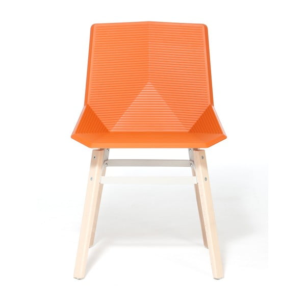 Oranžová židle Mobles 114 Green