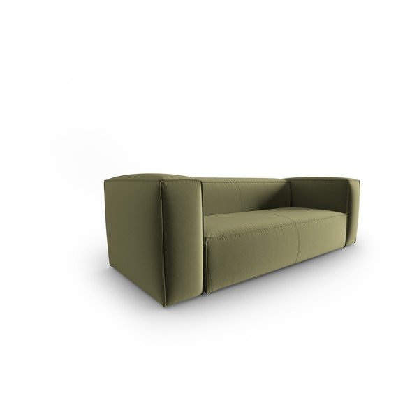Зелен кадифен диван 200 cm Mackay – Cosmopolitan Design-image-2