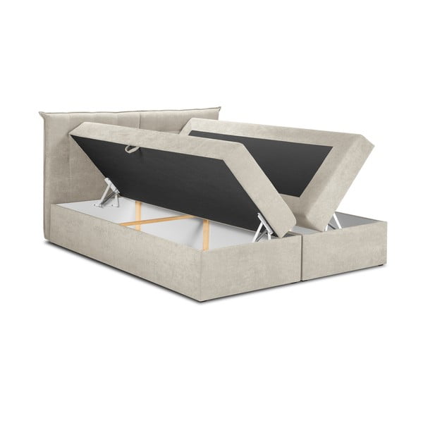 Бежово двойно легло , 160 x 200 cm Echaveria - Mazzini Beds-image-3