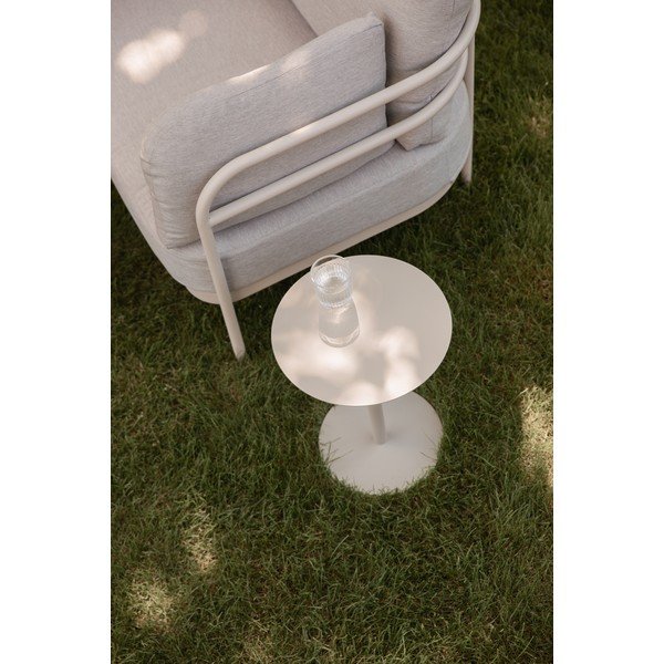 Стоманена кръгла странична масичка ø 35 cm Snow – Zuiver-image-1