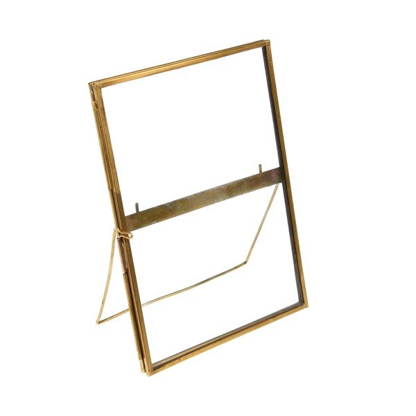 Метална стояща рамка в златисто 13x18 cm – Rex London-image-2