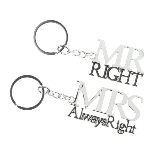 Sada 2 přívěsků na klíče Amore Mr. Right
