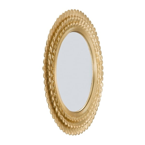 Стенно огледало с желязна рамка Glam Lamin, ⌀ 43 cm - Mauro Ferretti-image-2