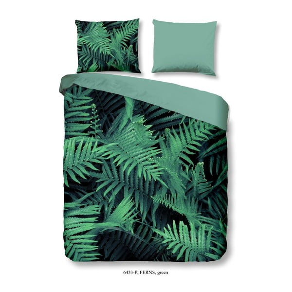 Памучно спално бельо за двойно легло Ferns, 200 x 200 cm - Muller Textiels