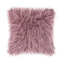 Розова кожена възглавница от мохер, 45 x 45 cm - Tiseco Home Studio