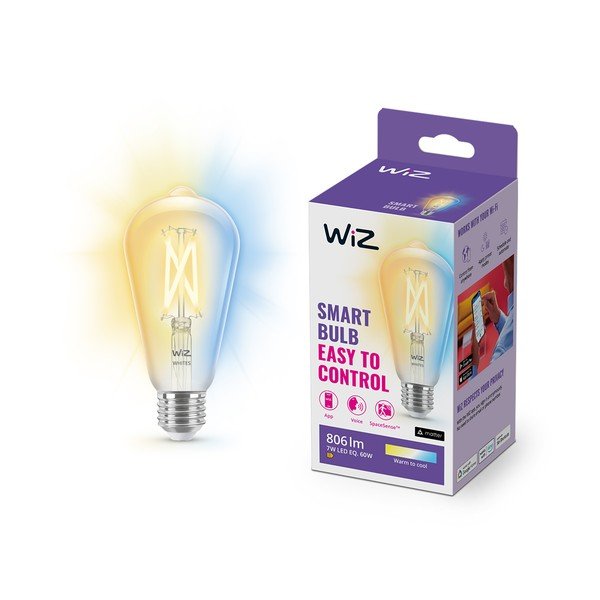 Smart крушка с нажежаема жичка  E27, 7 W – WiZ-image-2