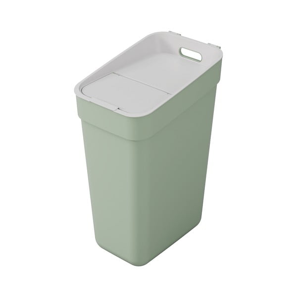Светлозелен контейнер за отпадъци , 30 л Ready To Collect - Curver
