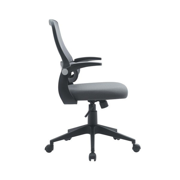 Сив тапициран офис стол Gilmore – Yes Everyday-image-2