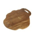 Дъска за рязане, изработена от необработено тиково дърво Flate, дължина 49 cm - HSM collection