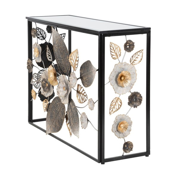 Черна конзолна маса 42x112 cm Glam Dark - Mauro Ferretti-image-1