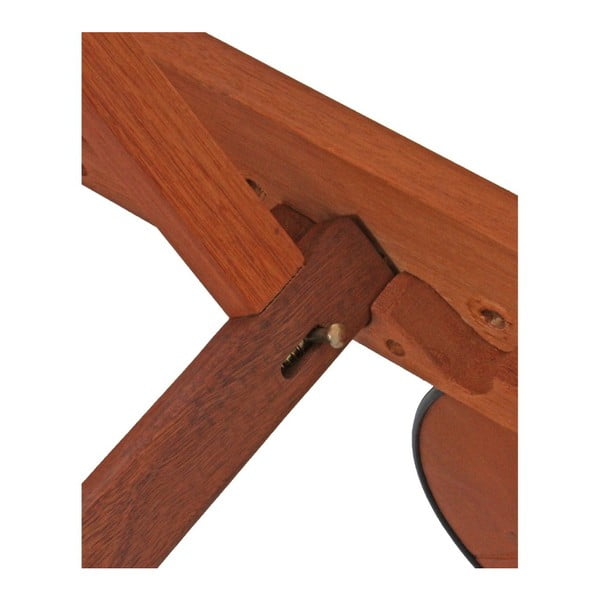 ADDU Сгъваем градински шезлонг Palm Springs от евкалиптово дърво - Garden Pleasure-image-1