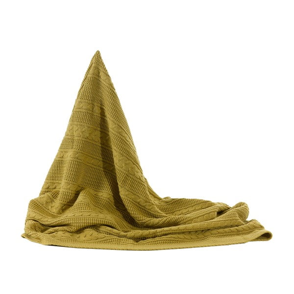 Pletená deka Greeny, 130x170 cm