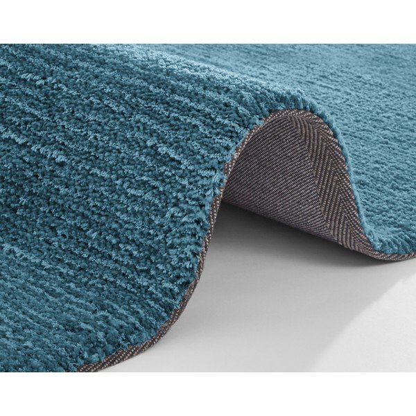 Тъмносин килим , 80 x 150 cm Supersoft - Mint Rugs-image-2