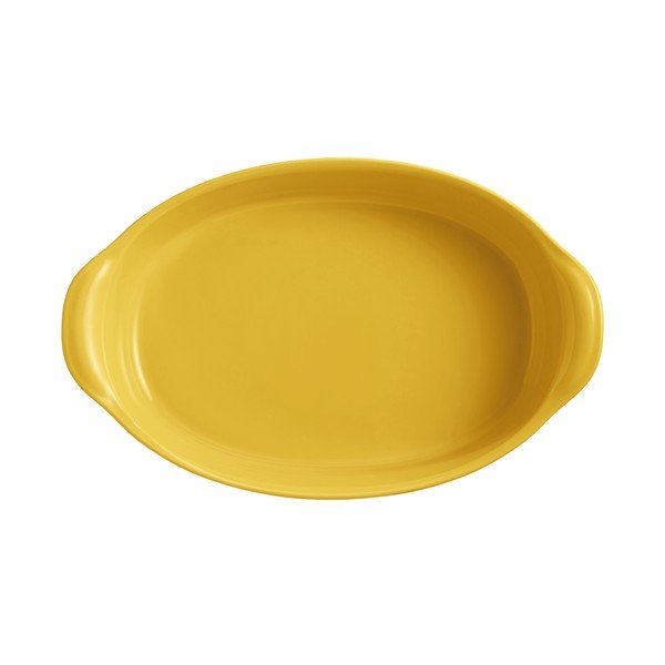 Яркожълт овален съд за печене , 3,8 л - Emile Henry-image-2