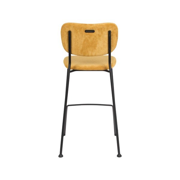 Бар столове в цвят охра в комплект от 2 броя 92 cm Benson - Zuiver-image-4