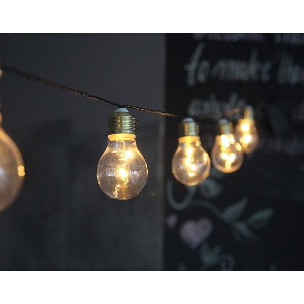 Бяла LED светлинна верига, дължина 1 м Glow - Star Trading-image-3