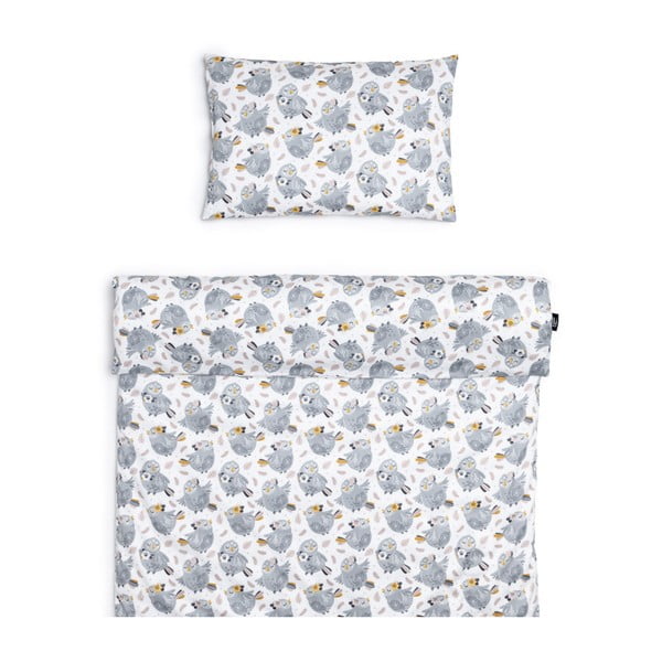 Памучно спално бельо за детско легло 135x100 cm Owl Princess - ESECO-image-1