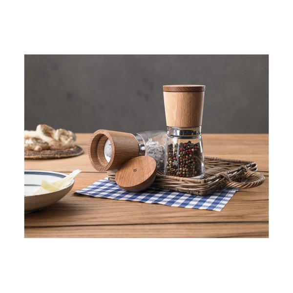 Комплект от 2 дървени мелнички за подправки Trend, височина 14 cm - WMF-image-3