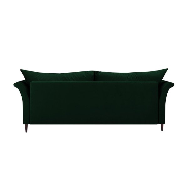 Зелен разтегателен диван с място за съхранение Pivoine - Mazzini Sofas-image-4