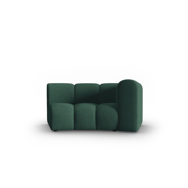 Зелен модул за диван (десен ъгъл) Lupine - Micadoni Home