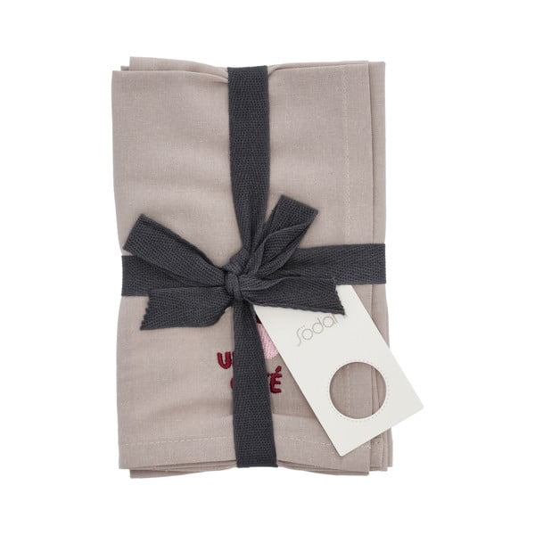 Текстилни салфетки в комплект от 2 бр. 40x40 cm Bistro – Södahl-image-2