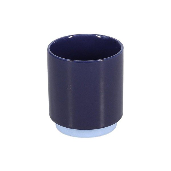 Тъмносиня глинена чаша 270 ml Duo – ONA