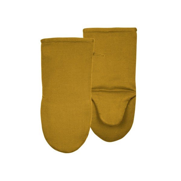 Жълта памучна папийонка Elias Soft - Södahl-image-1
