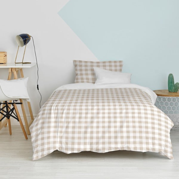 Памучно детско спално бельо за единично легло 140x200 cm Vichy - Happy Friday-image-3