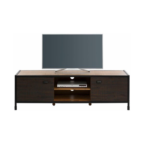 Dvoudveřový TV stolek z masivního akáciového dřeva Støraa Saigon