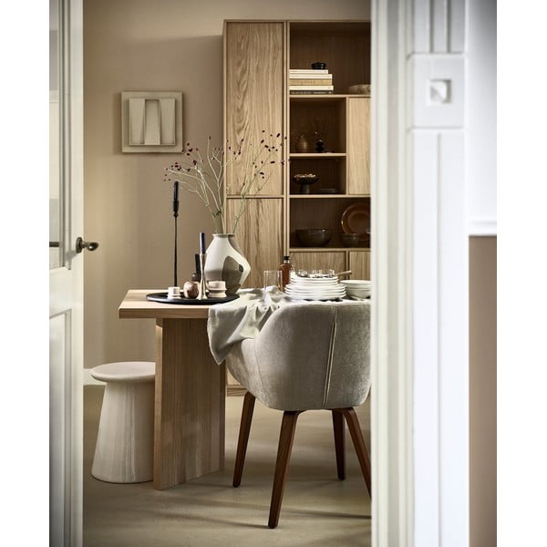 Модулна библиотека от декор от дъб в естествен цвят 217x243 cm Modulair – vtwonen-image-4