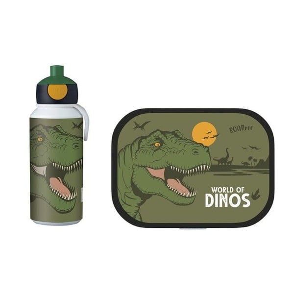 Детска кутия за закуски и бутилка за вода Dino - Mepal