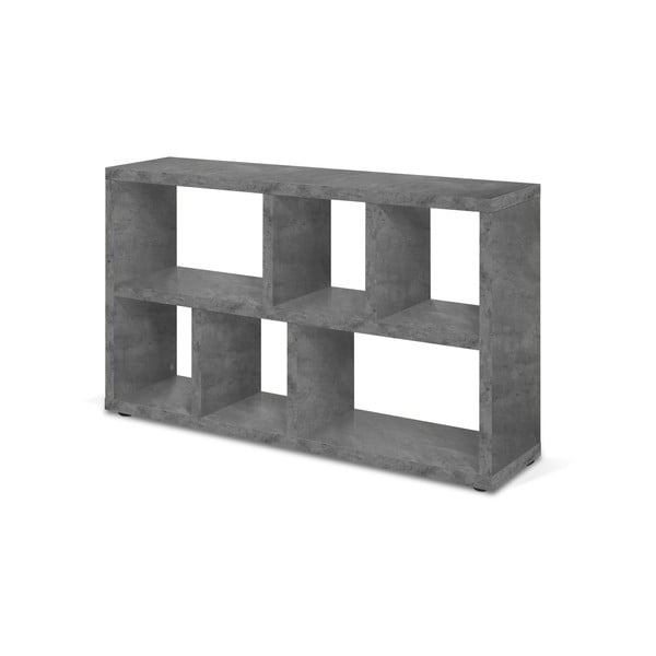 Сива библиотека от декор от бетон 150x83 cm Berlin – TemaHome-image-3