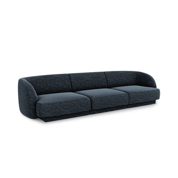 Тъмносин диван 259 cm Miley - Micadoni Home-image-2